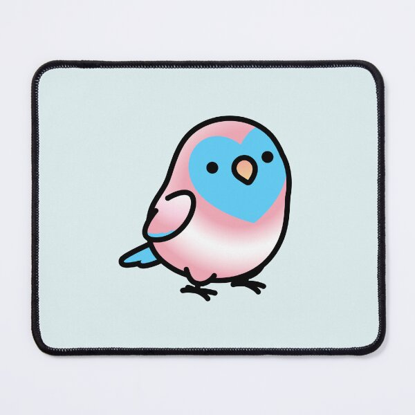Item preview, Trangender LGBT+ Pride Lovebird designed and sold by birdhism.