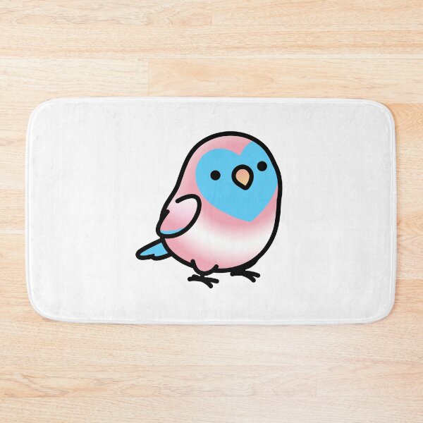 Item preview, Trangender LGBT+ Pride Lovebird designed and sold by birdhism.