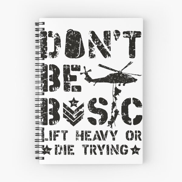 Item preview, Don't Be Basic Boot Camp Military Veteran Design designed and sold by irondiscipline.