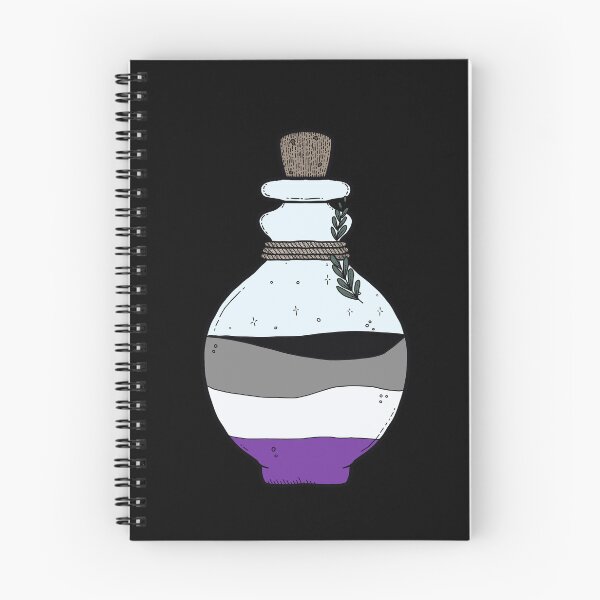 Aperçu de l'œuvre Queer Apothecary : Potion asexuée noire créée et vendue par mothofthemist.