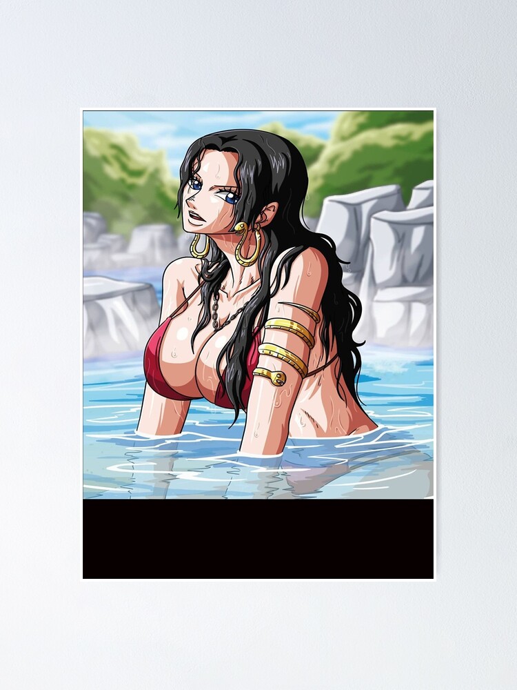 Boa Hancock One Piece Poster For Sale By Melissahedquist Redbubble 