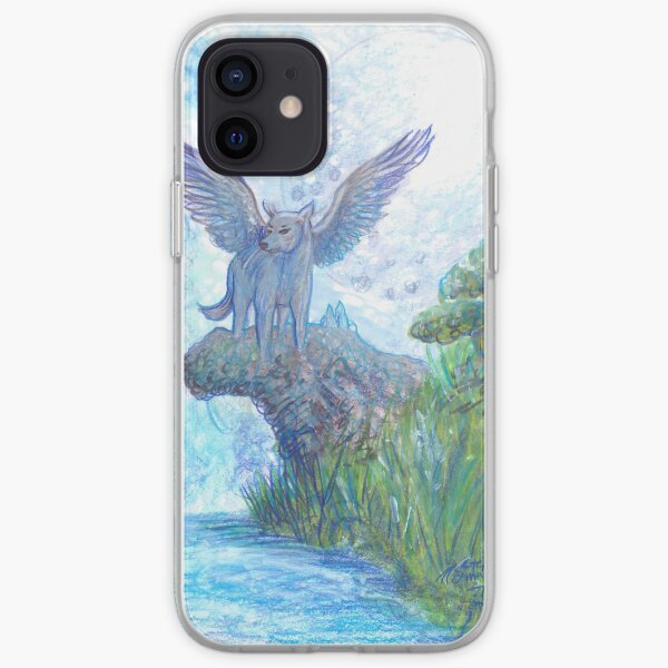 Winged Wolf iPhone Soft Case