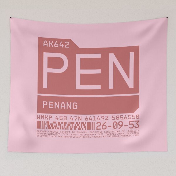 Item preview, Luggage Tag C - PEN Penang Malaysia designed and sold by VoodooCircus.