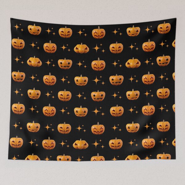 Item preview, Halloween 2022 Pumpkin Pattern designed and sold by MudPuppet.