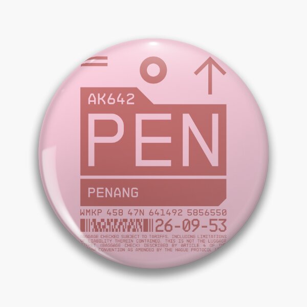 Item preview, Luggage Tag C - PEN Penang Malaysia designed and sold by VoodooCircus.