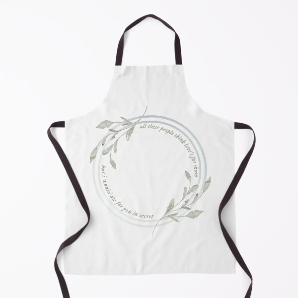 Taylor Swift offers Folklore Apron