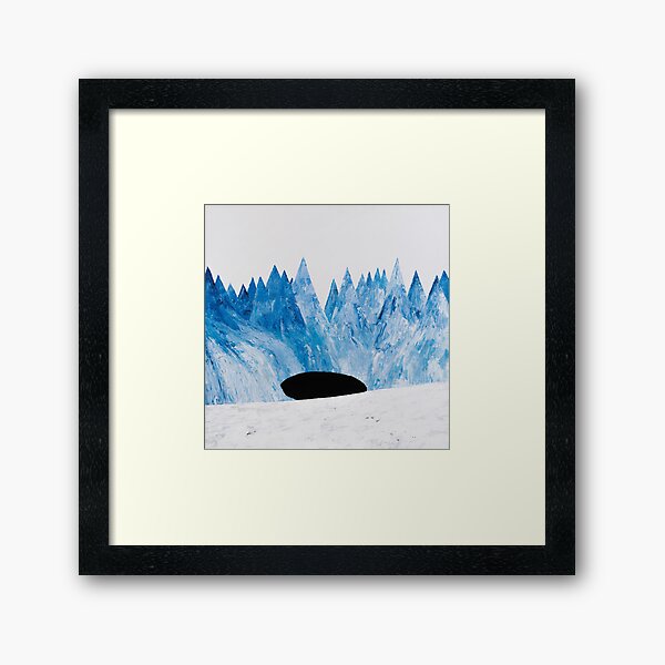 Black Hole Framed Art Print