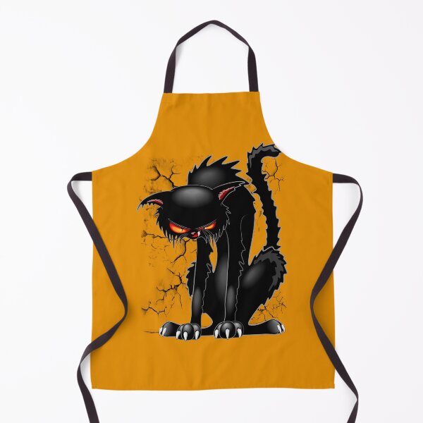 Item preview, Black Cat Evil Angry Funny Character  designed and sold by BluedarkArt.