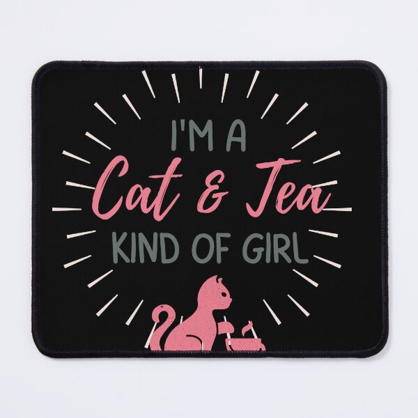 Item preview, Cat and Tea designed and sold by AngeGraciela.