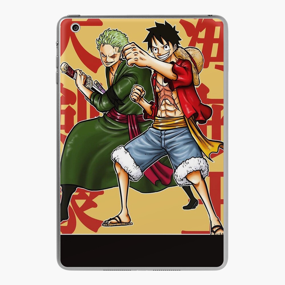 zoro one piece iPad Case & Skin by Marlow31