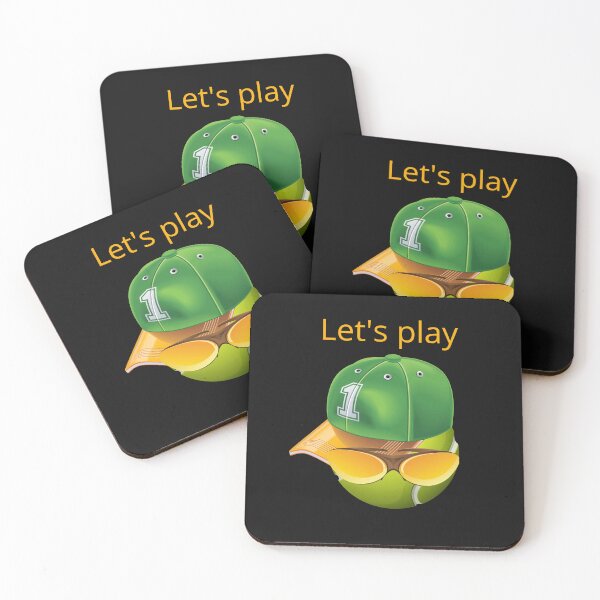Item preview, Let's play tennis ball  designed and sold by ghostart32.