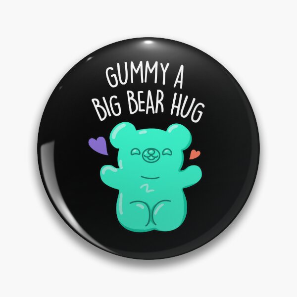 Gummy Thicc Green Gummy Bear With Big Butt' Sticker