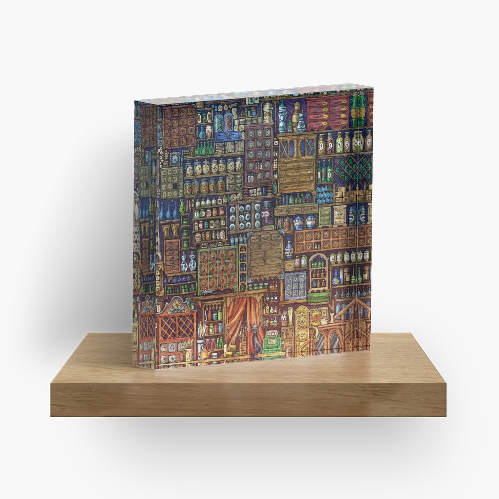 The Apothecary Acrylic Block