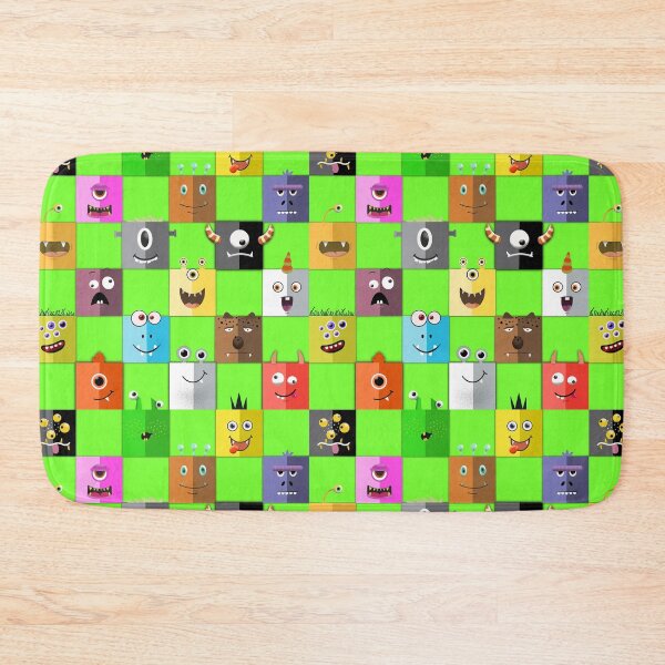 Item preview, Monster Checkers designed and sold by MarjorieHoweArt.