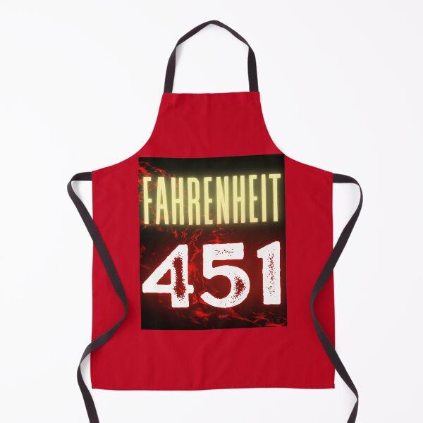 Item preview, Fahrenheit 451, dystopian fiction, Ray Bradbury designed and sold by artbleed.