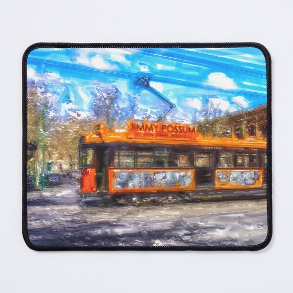 Item preview, Historic Bendigo Tram on McRae Street - Marker Digital Art designed and sold by Steven Jodoin.