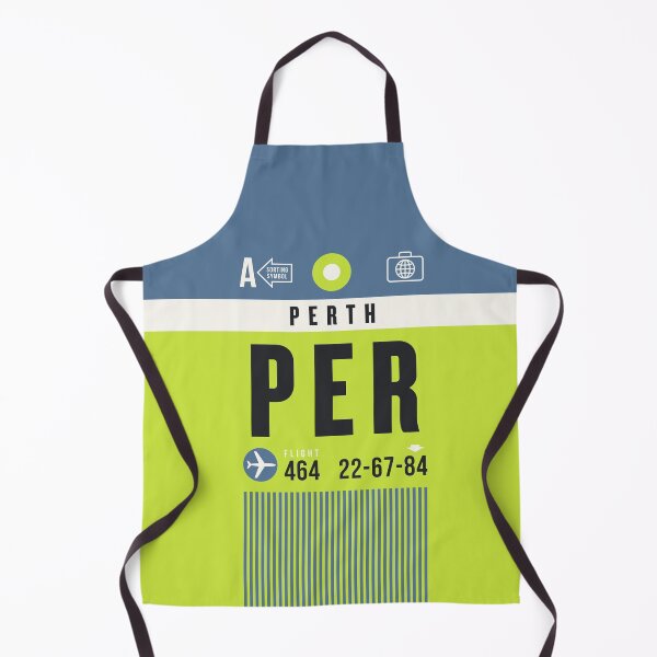 Item preview, Luggage Tag A - PER Perth Australia designed and sold by VoodooCircus.