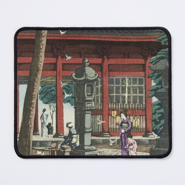 Item preview, Nio Gate at Ikegami Honmonji Temple by Tsuchiya Koitsu designed and sold by Takeda-art.