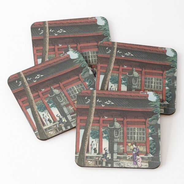 Item preview, Nio Gate at Ikegami Honmonji Temple by Tsuchiya Koitsu designed and sold by Takeda-art.