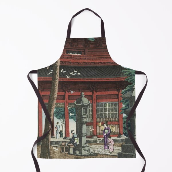 Item preview, Nio Gate at Ikegami Honmonji Temple by Tsuchiya Koitsu designed and sold by Takeda-art.