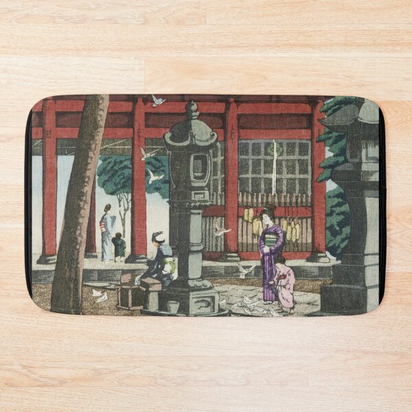 Item preview, Nio Gate at Ikegami Honmonji Temple by Tsuchiya Koitsu designed and sold by Takeda-art.