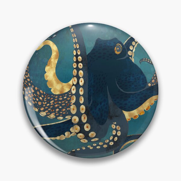Item preview, Metallic Octopus IV designed and sold by spacefrogdesign.
