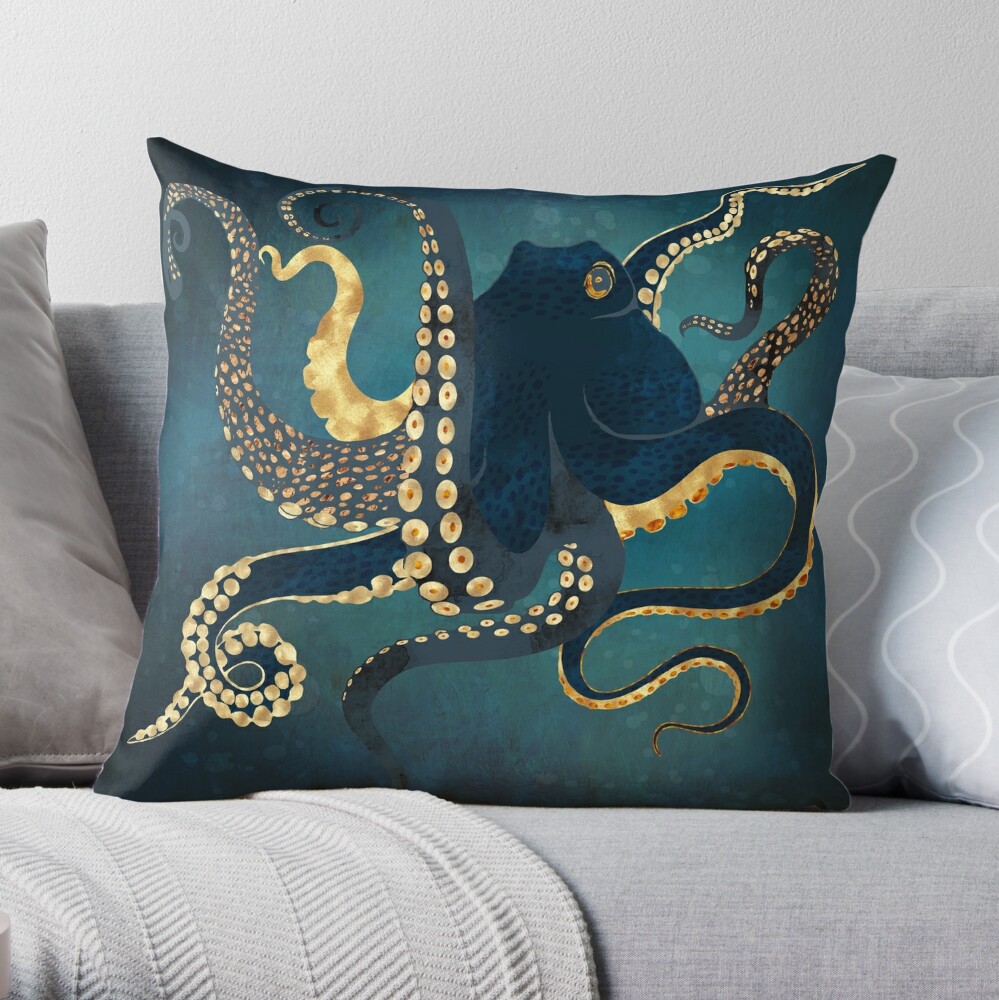 Octopus Shaped Pillow