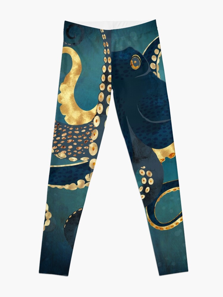 Alternate view of Metallic Octopus IV Leggings