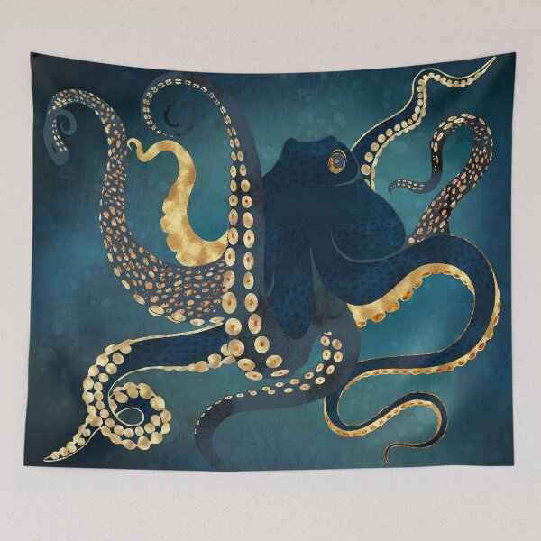 Item preview, Metallic Octopus IV designed and sold by spacefrogdesign.