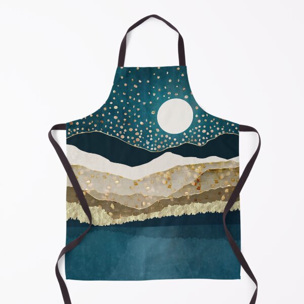 Item preview, Starlit Mountain Lake designed and sold by spacefrogdesign.
