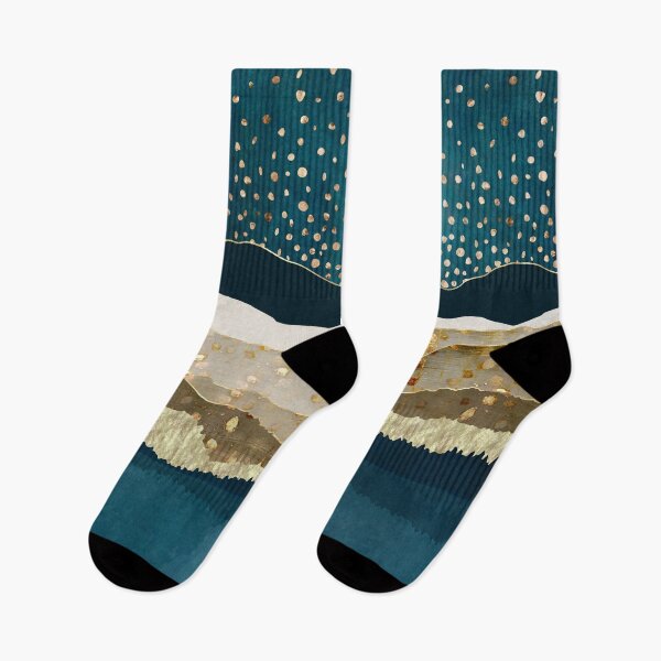 Item preview, Starlit Mountain Lake designed and sold by spacefrogdesign.