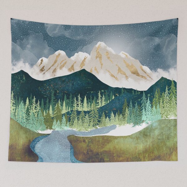 Item preview, Mountain River designed and sold by spacefrogdesign.