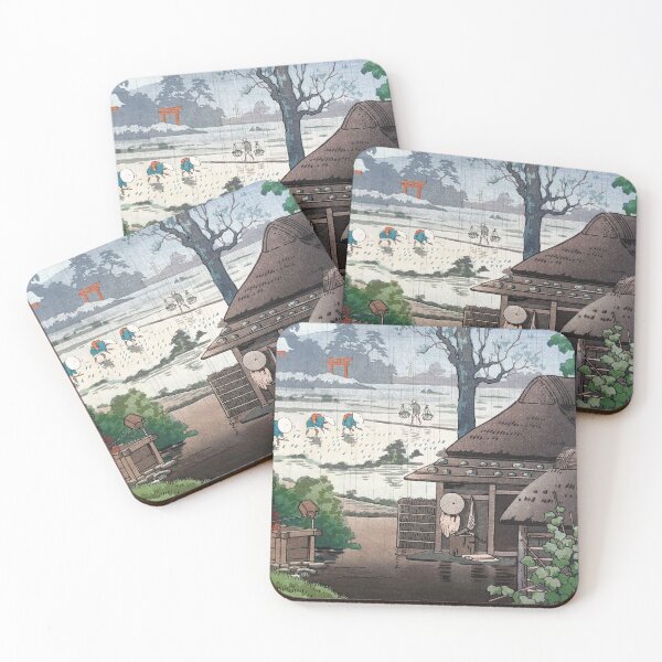 Item preview, Rice Planting by Tsuchiya Koitsu designed and sold by Takeda-art.