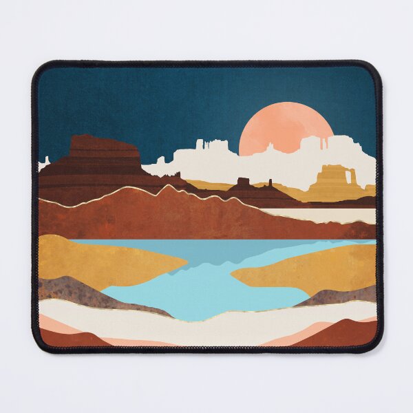 Item preview, Desert Moon Lake designed and sold by spacefrogdesign.