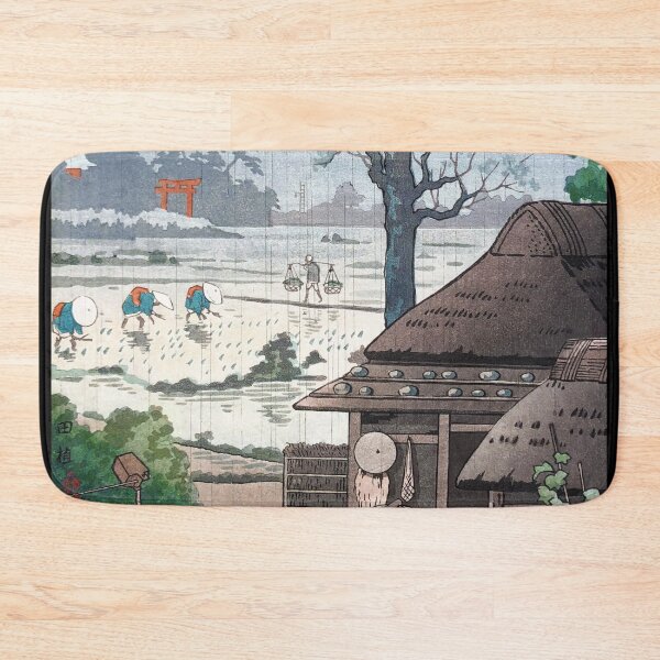 Item preview, Rice Planting by Tsuchiya Koitsu designed and sold by Takeda-art.