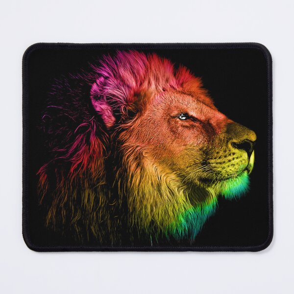 Item preview, Rainbow Lion - Realistic designed and sold by DesignJoker.