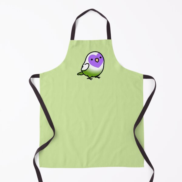 Item preview, Genderqueer LGBT+ Pride Lovebird designed and sold by birdhism.