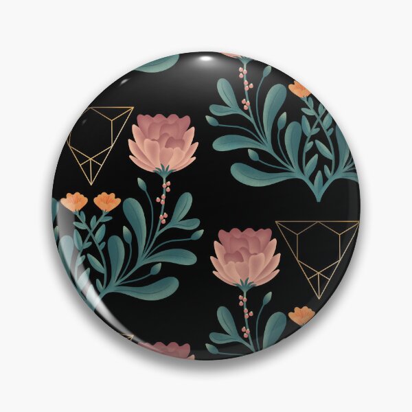 Item preview, Mystical flower with gold mesh dark designed and sold by vianahline.
