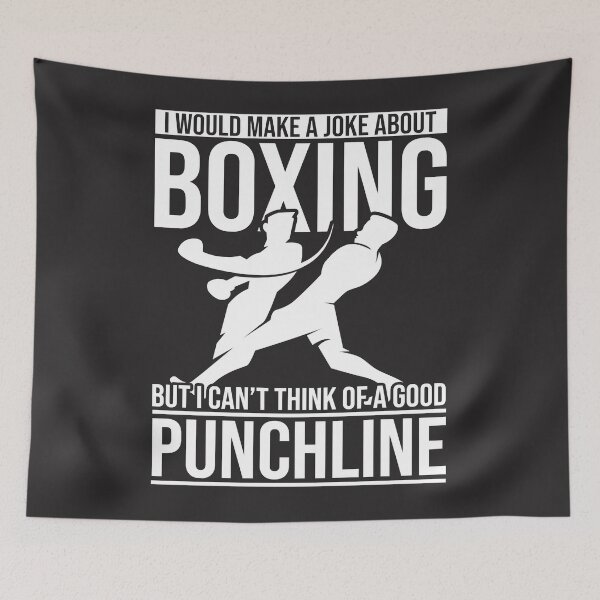Item preview, Make a Joke About Boxing a good Punchline Boxing  designed and sold by AMYDEVERAUX.