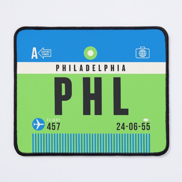 Item preview, Luggage Tag A - PHL Philadelphia USA designed and sold by VoodooCircus.