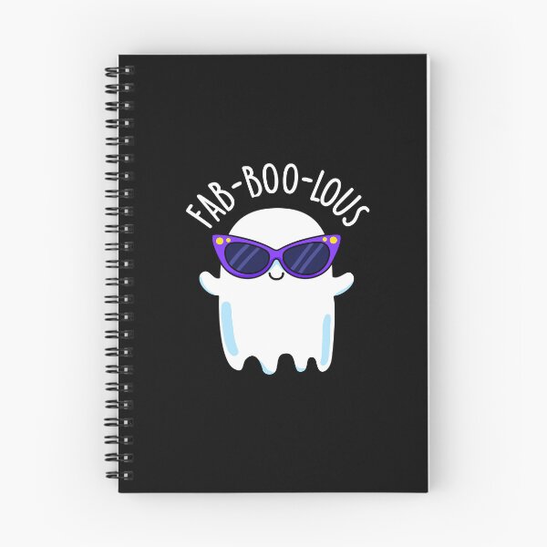 Item preview, Fab-Boo-Lous Funny Ghost Puns (Dark BG) designed and sold by punnybone.