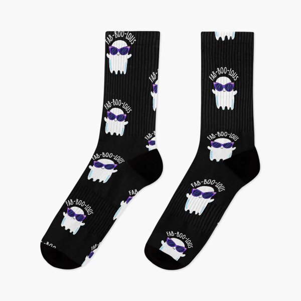 Item preview, Fab-Boo-Lous Funny Ghost Puns (Dark BG) designed and sold by punnybone.