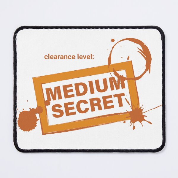 Item preview, Clearance Level: Medium Secret designed and sold by vjewell.