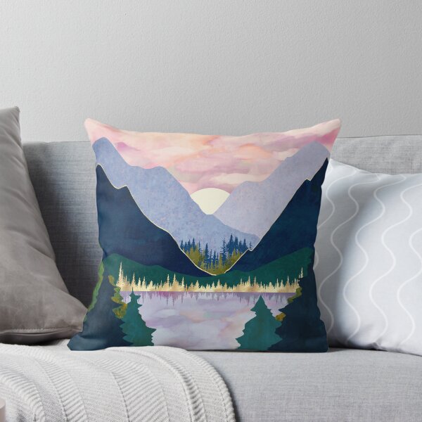 Item preview, Winter Mountain Lake designed and sold by spacefrogdesign.