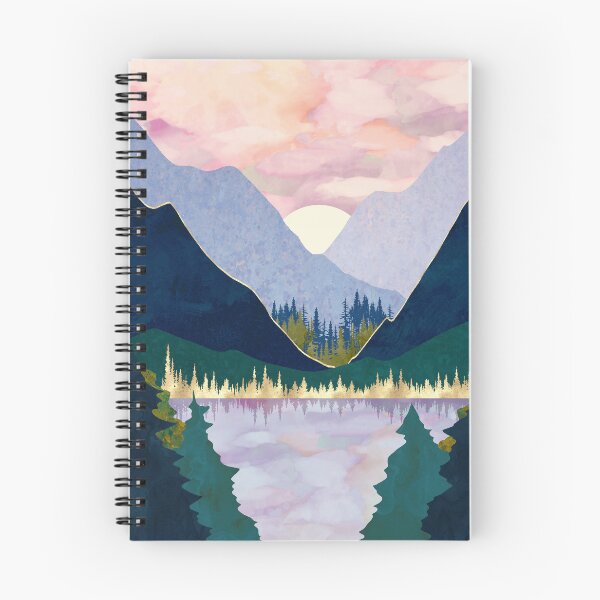 Item preview, Winter Mountain Lake designed and sold by spacefrogdesign.