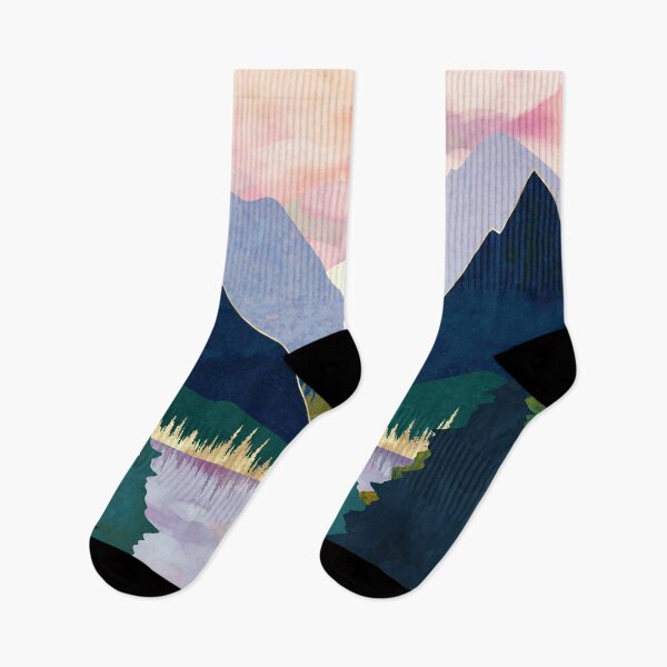Item preview, Winter Mountain Lake designed and sold by spacefrogdesign.