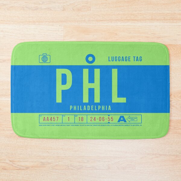 Item preview, Luggage Tag B - PHL Philadelphia USA designed and sold by VoodooCircus.