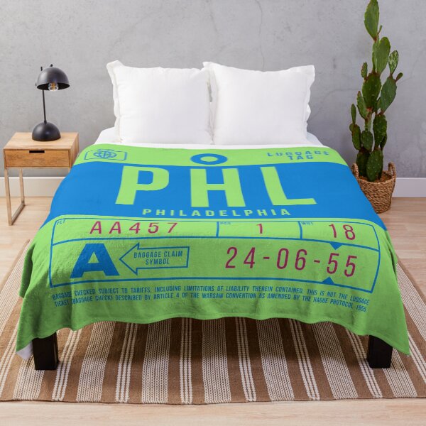 Item preview, Luggage Tag B - PHL Philadelphia USA designed and sold by VoodooCircus.