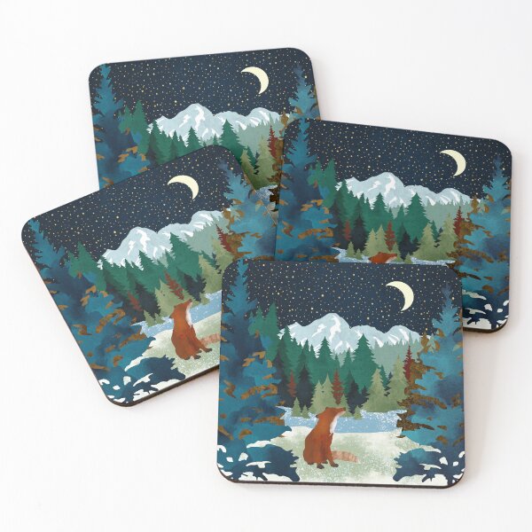 Item preview, Winter Fox Vista designed and sold by spacefrogdesign.