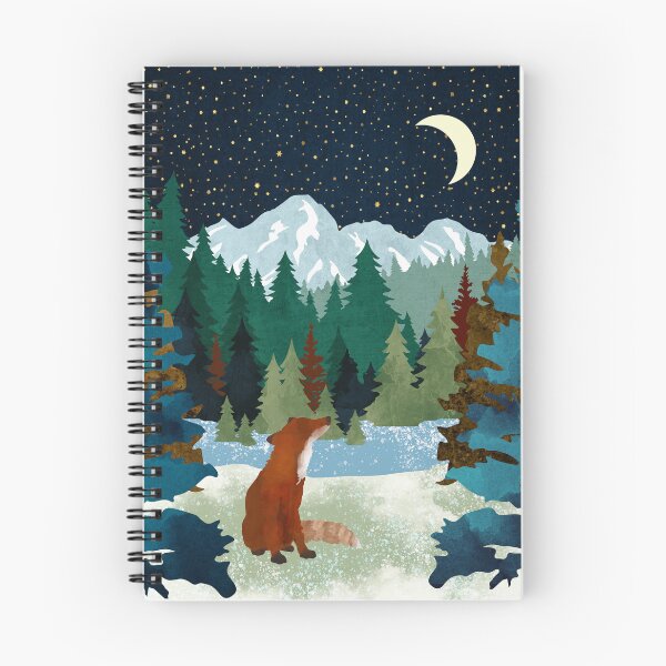 Item preview, Winter Fox Vista designed and sold by spacefrogdesign.